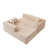 Velours côtelé beige sélectionné