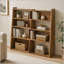 Bibliothèque convertible modulaire à grain annulaire avec trois configurations interchangeables pour un rangement et une présentation flexibles