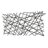 Polaris Rectangle Linear Metal Abstract Wall Art-793585495
