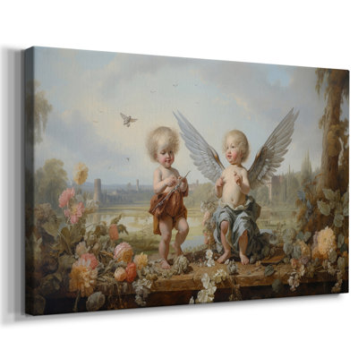 Angels From Above-XXIII -Gallery Wrapped Cavas