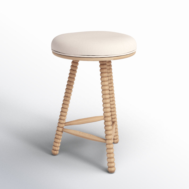 Alyson Twist Counter Stool, Natural