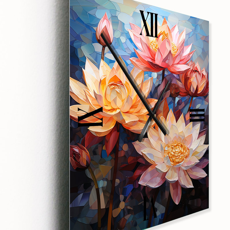 Danixa - Horloges murales Lotus, Très grand