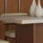 Rectangular domestic cave rock dining table-2133886911
