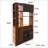 Tall Wooden Storage Cabinet with Multi-functional Spaces, Modern Entrance Organizer for Hallway and Living Room-127255391