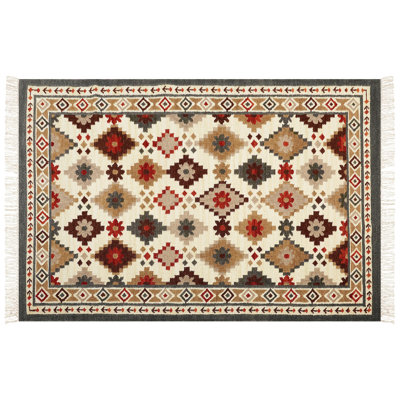 Foulger Southwestern Wool Hand Woven Area Rug