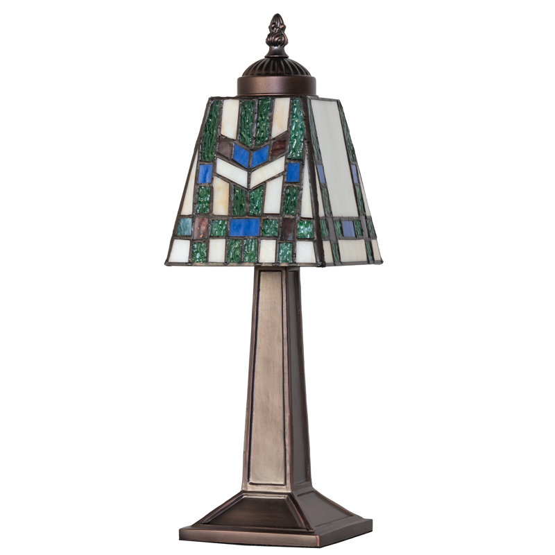 Table Lamp, Beige/Green/Red/Blue