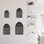 Décoration de mur en métal abstraite Mandala-124837951-124837952