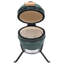 Theres Dakota Fields Single Burner Built-In Charcoal 40000 BTU BTU Gas Grill