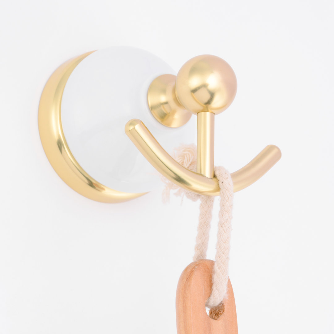 Anja Double Wall Mounted Robe Hook Barclay 