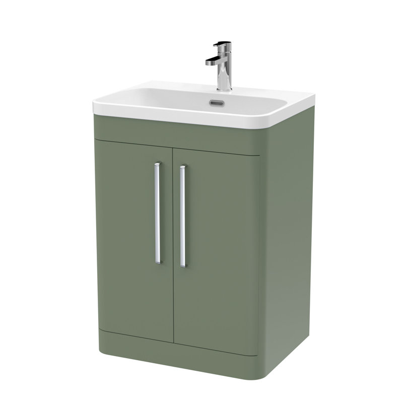 Parade 607 mm Bathroom Vanity, Satin Green