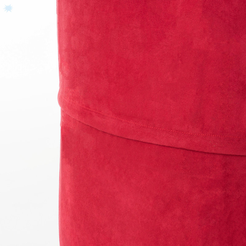 4 Foot Cylindrical Bean Bag, H 25,08 po x l 50,08 po x P 34,94 po, Polyester fuchsia