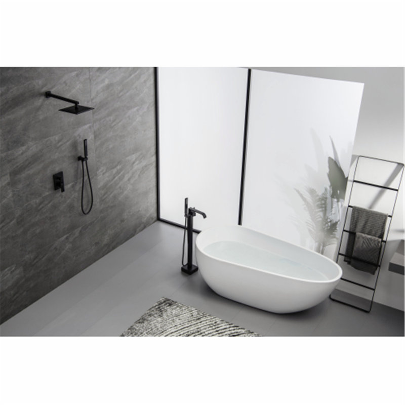 Shower Only Faucet, Black