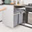 40L Pullout Recycling Garbage Trash Can