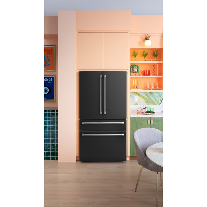Café ENERGY STAR 23.2 Cu. Ft. Smart Counter-Depth 4-Door French-Door Refrigerator With Dual-Dispense Autofill Pitcher