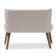 Sempronius 40.94'' Upholstered Loveseat