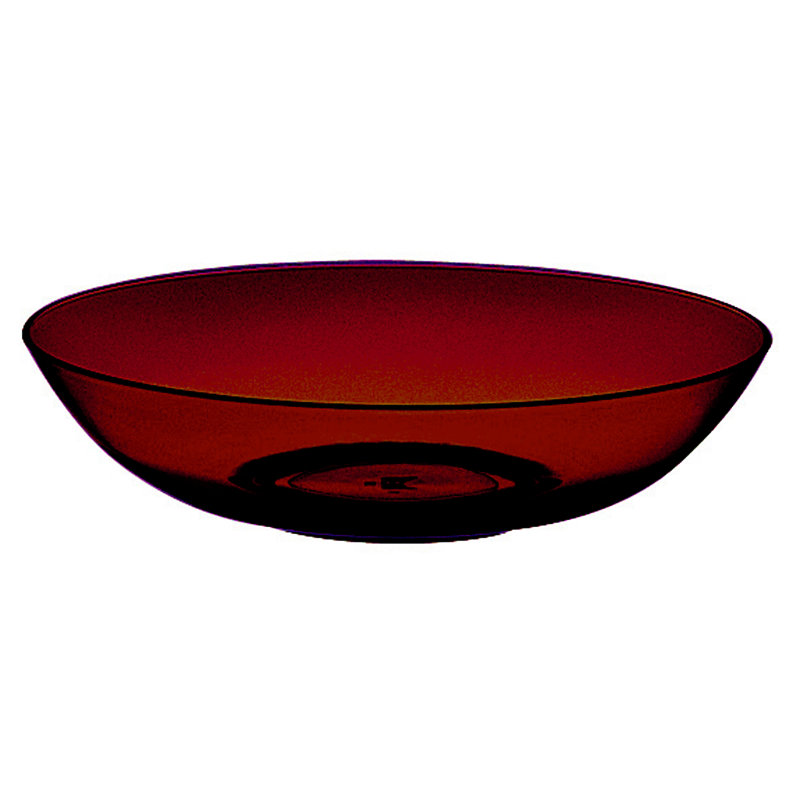 Bol profond en polycarbonate - 12 pièces, Grenat