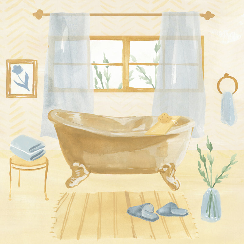 Golden Bath II, H 36 po x l 36 po