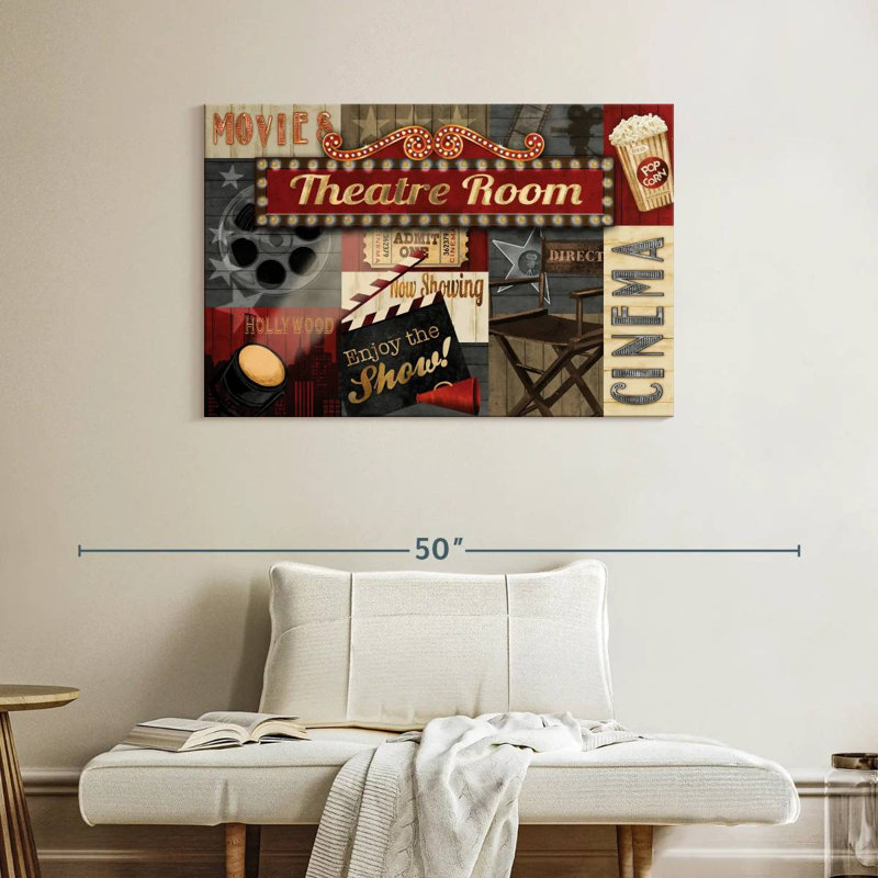 Keiraleigh Theatre Room, 26" H x 39" W