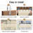 Beige 5-Tier Over the Door Hanging Organizer with Extra Large Pockets, Hanging Storage with Clear Windows for Nursery, Pantry, and Closet Single-2026343033-2035500626