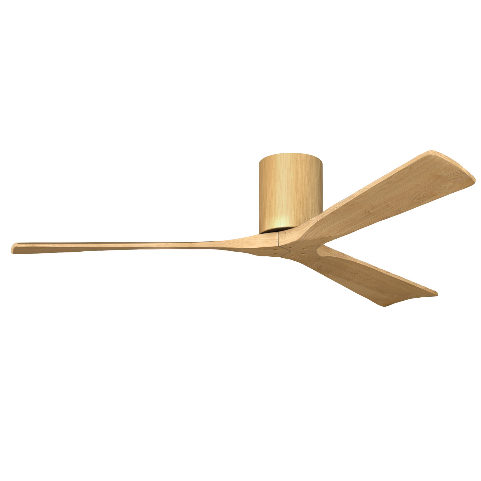 Olivier 3 Blade Ceiling Fan, Light Maple, Light Maple Tone, 60"