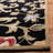 Hollander Hand-Hooked Wool Black Area Rug-21274600