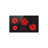 LG 36" Radiant Cooktop, 5 Burner, Black, Energy Star, Black Cerami