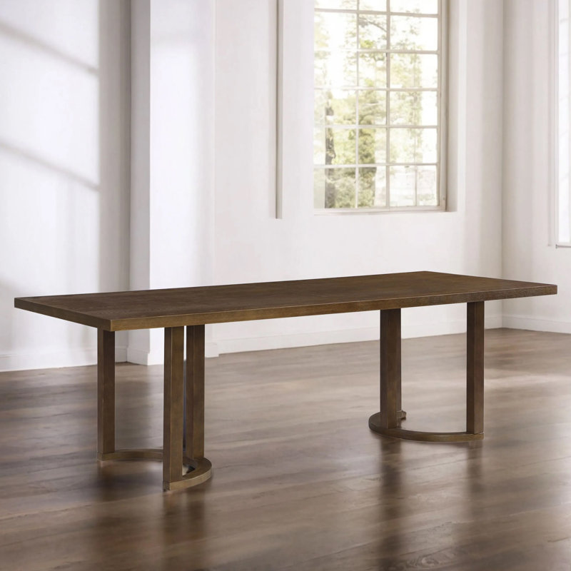 Table de salle à manger Harlan, Noyer, H 30 po x L 95 po x l 39 po