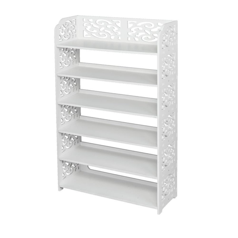 Tepass 18 Pair Shoe Rack, (6 Shelves) 38" H x 24.2" W x 9.4" D