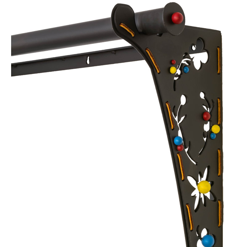 Swiss Cow Bell Wall Bracket Shelf