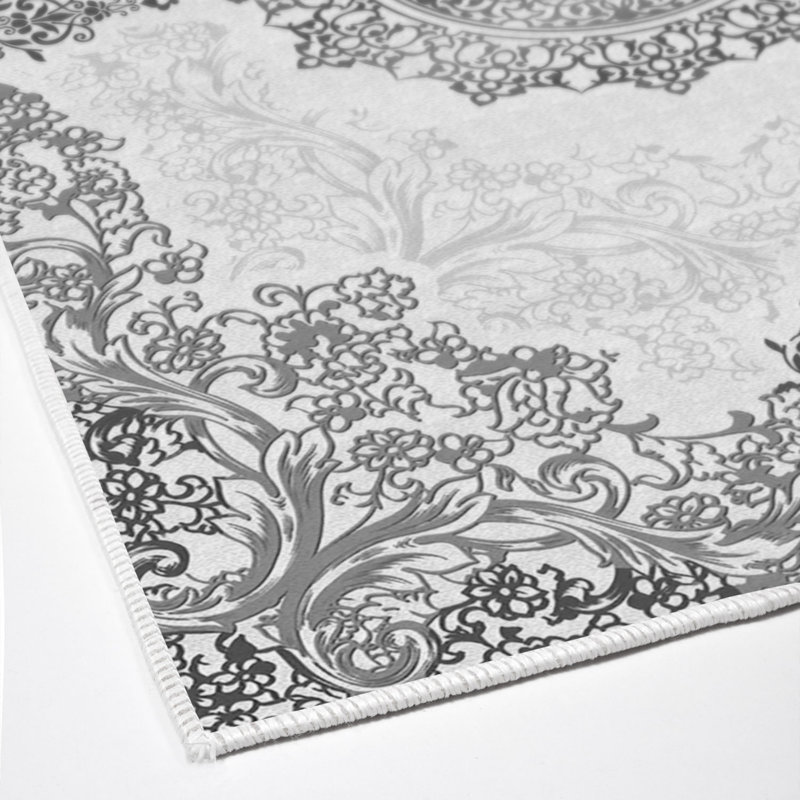 Ensemble de luxueux tapis de bain (2 pièces), 100% polyester, antidérapant, antibactérien | Dimensions: 19,7 po x 23,6 po et 23,6 po x 39,4 po | Tissu ultra-absorbant et facile à nettoyer, lavable à la machine à 86 ° F | Parfait pour la salle de bain ou le spa