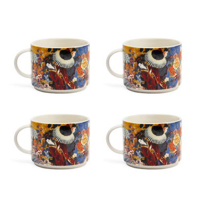 Kimono Porcelain Coffee Mug