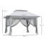Wellton 3.5 M X 3 M Metal Party Tent