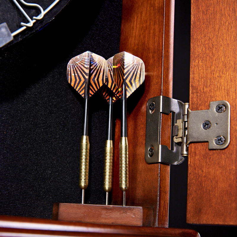 Barrington Chatham Bristle Dartboard, Cabinet Style, Pre-Assembled