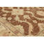 Tapis de bois one-of-kind-noué la 2010 ushak brun foncé 3 pi 10 po x 6 pi Yaak