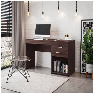 Versatile Home Office Workstation With Abundant Storage Options