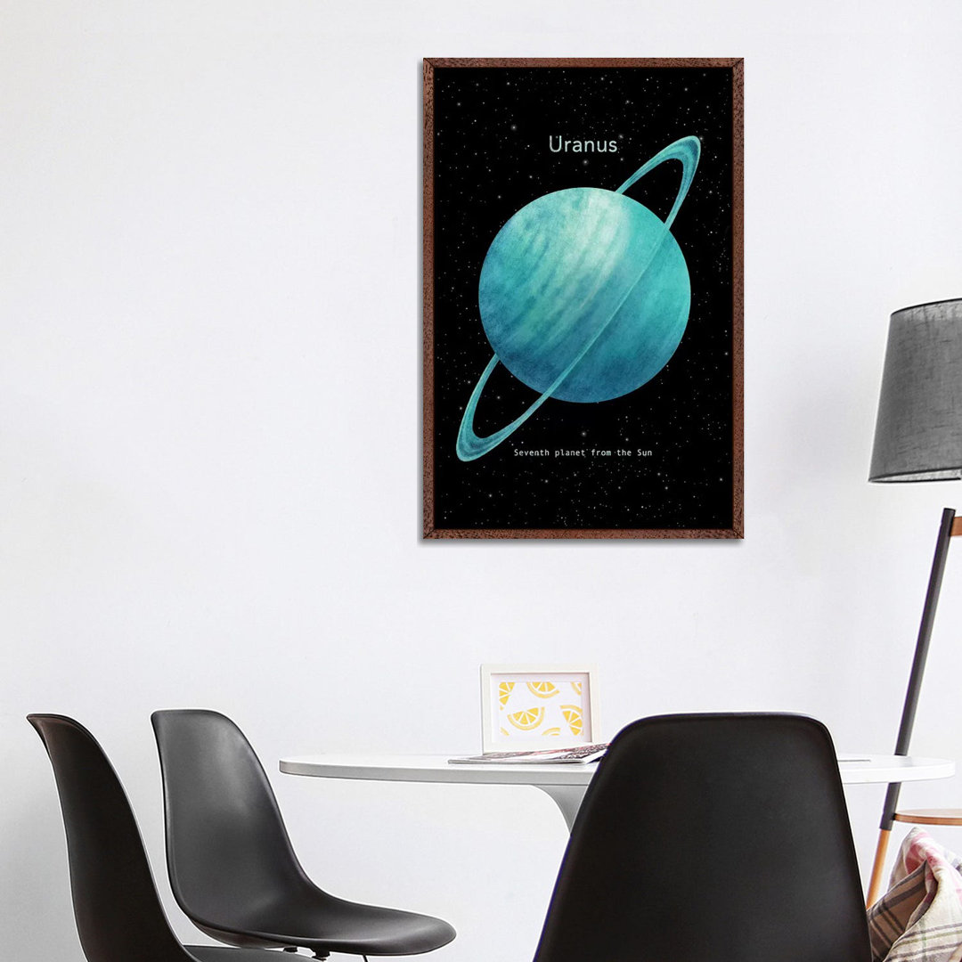 Uranus von Terry Fan - Floater Frame Gallery-Wrapped Canvas Giclée on Canvas