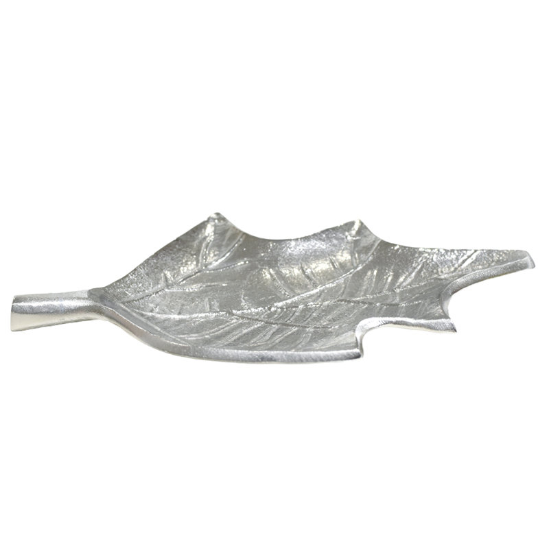 Red Barrel Studio® Aluminum Tray, Silver