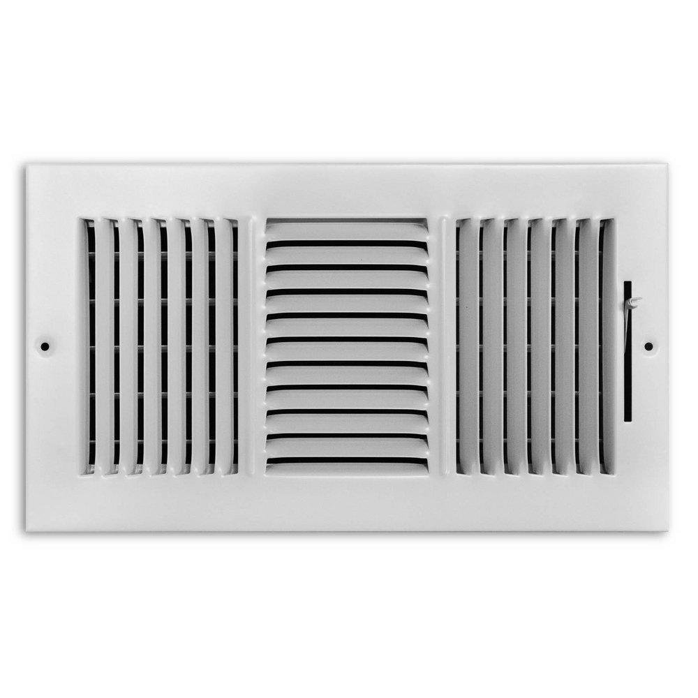 ProSelect 7.75'' W x 13.75'' L Steel Ceiling Vent Cover ProSelect