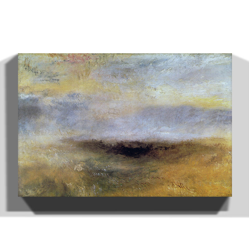 J.M.W. Turner - Wrapped Canvas Painting, 70cm H x 100cm W