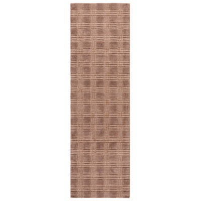 Plaid Hand-Loomed Performance Area Rug