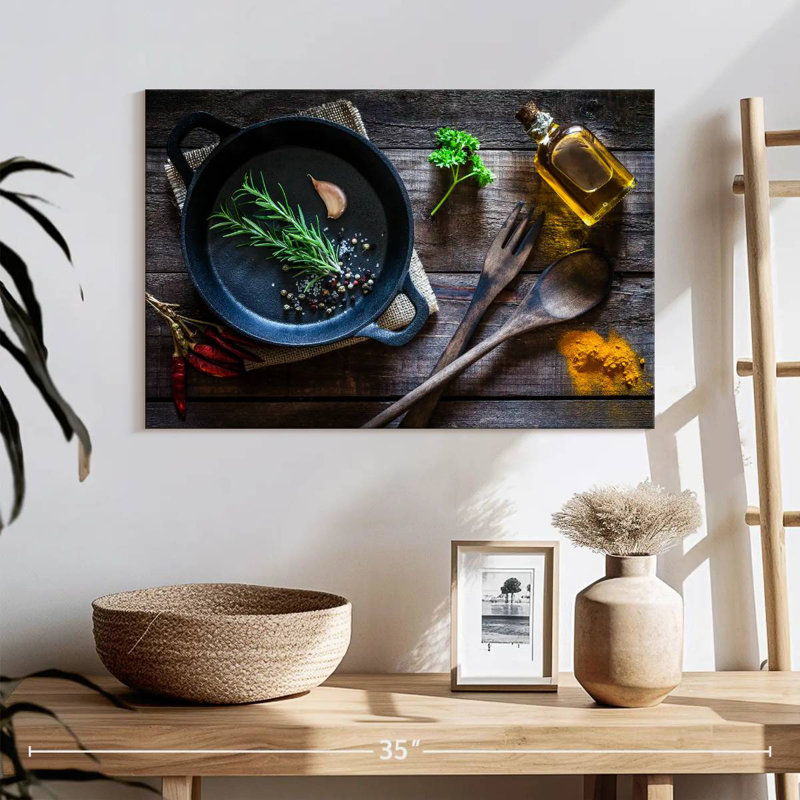 Yarlin Cooking With Spices, 16" H x 24" W