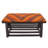 Wool Upholstered Storage Bench