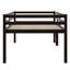 Lit mezzanine compact pleine grandeur avec marches-229652431