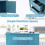 Shilpa 117cm Wide 2 Drawer Sideboard-1829638778
