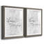 Une maison - ensemble de 2 reproductions d'art textuel-1092425814-1092425823-1092425808