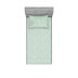 Almond Green/White Floral