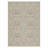 Allendale Verve Floral Machine Washable Blue / Brown Indoor Area Rug with Non-Slip Backing-279033101