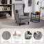 Upholstered Wingback Chair-774362504