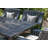 Dehn Rectangular Metal Outdoor Dining Table With Umbrella Hole , 72.04'' in. W 41.96'' in. D