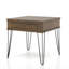 Table de bout avec rangement Zulma